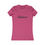 Thumbnail: Pink women's t-shirt with 'Sophistos' logo