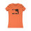 Thumbnail: Orange women's tee shirt; ray gun graphic; "Just Foo It"