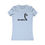 Thumbnail: Woman's T-shirt: Just Who It. Silhouette of saxophone player