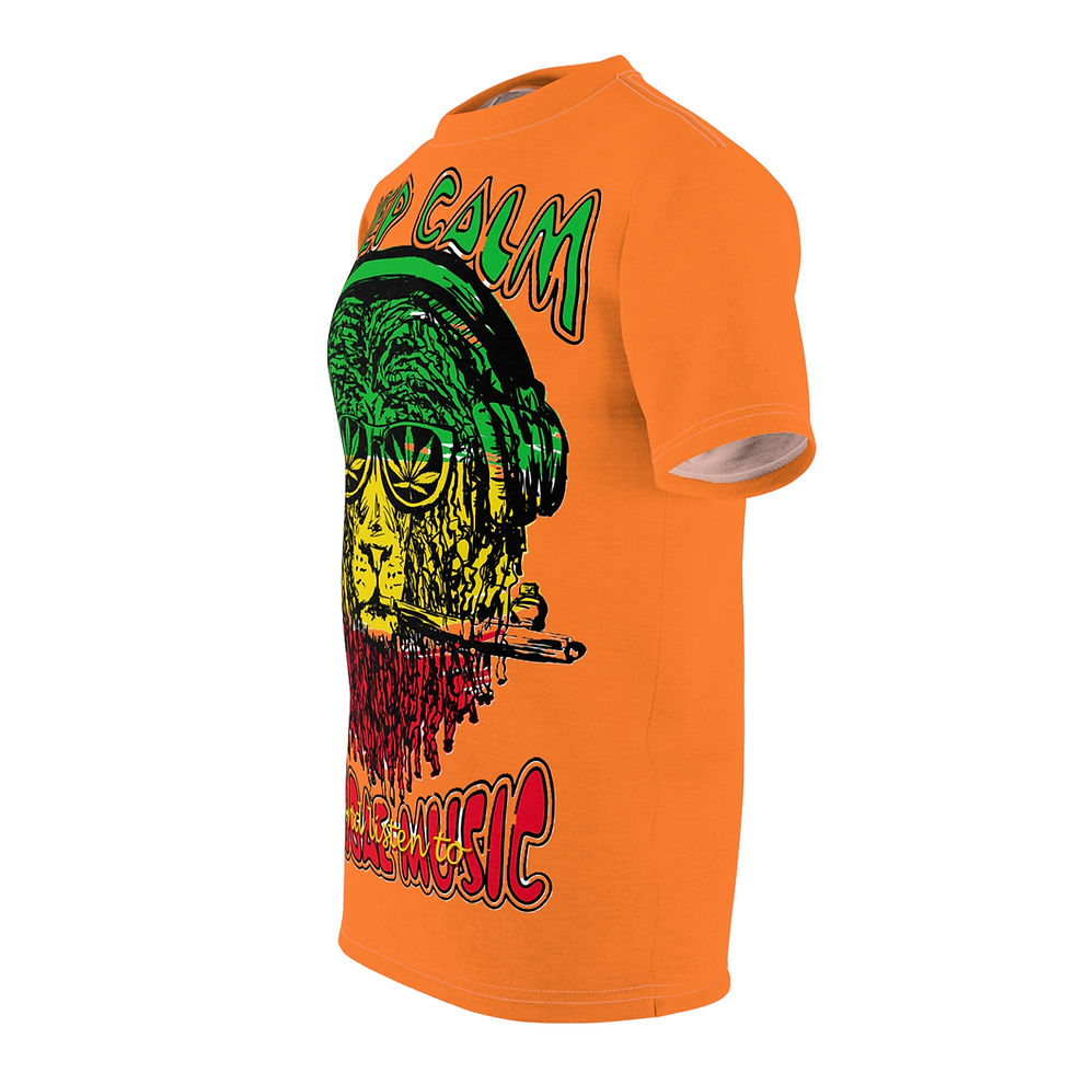 Thumbnail: Keep Calm and Listen to Reggae Music, Rasta Lion, 420 Friendly 