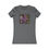 Thumbnail: Woman's dark gray t-shirt featuring a DNA double helix graphic
