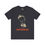 Thumbnail: Dark T-shirt with graphic, "The party never ends"