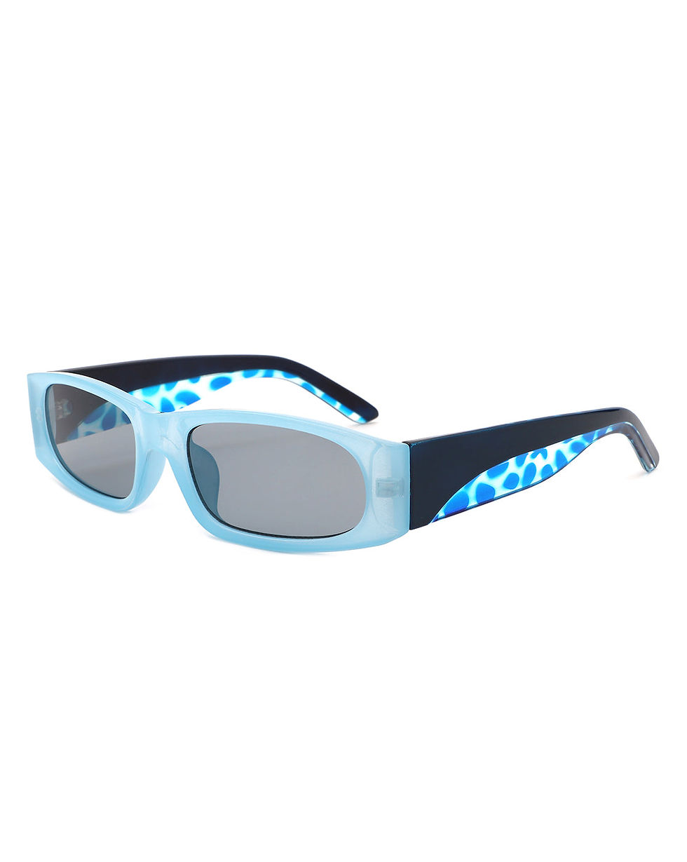 Miniatura: Talon - Rectangle Narrow Retro Square Fashion Sunglasses