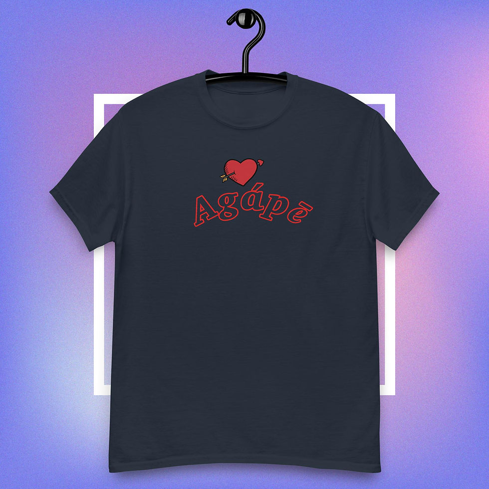 Thumbnail: KINITRO Agape Love tee