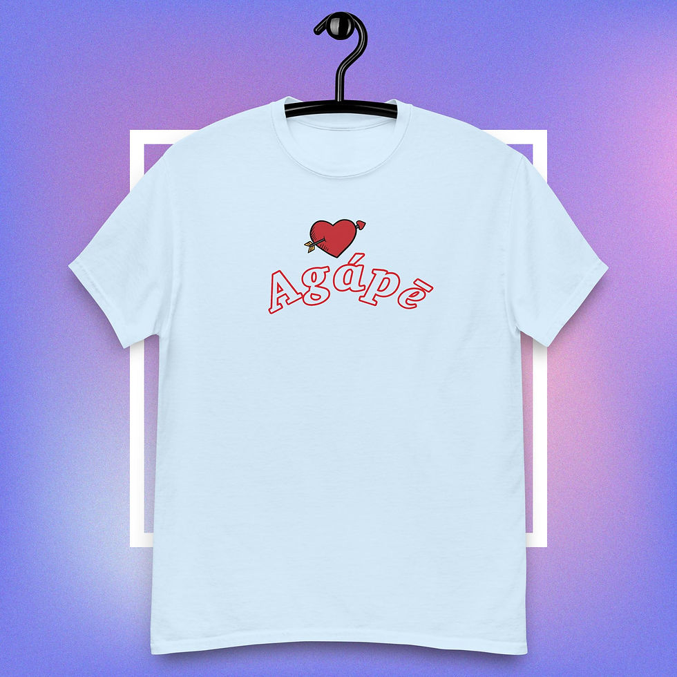 Thumbnail: KINITRO Agape Love tee
