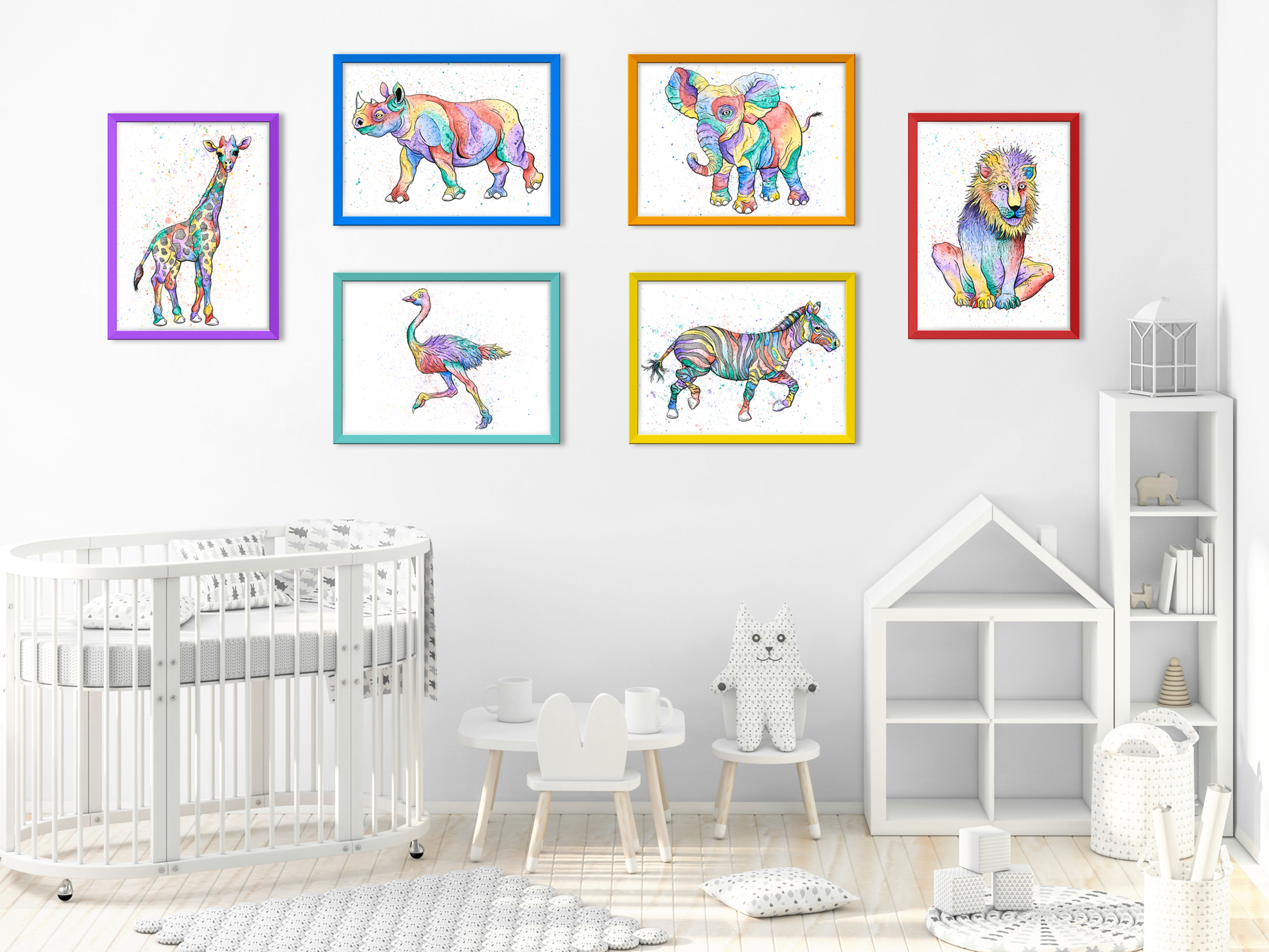 Colorful Animal Print Collection