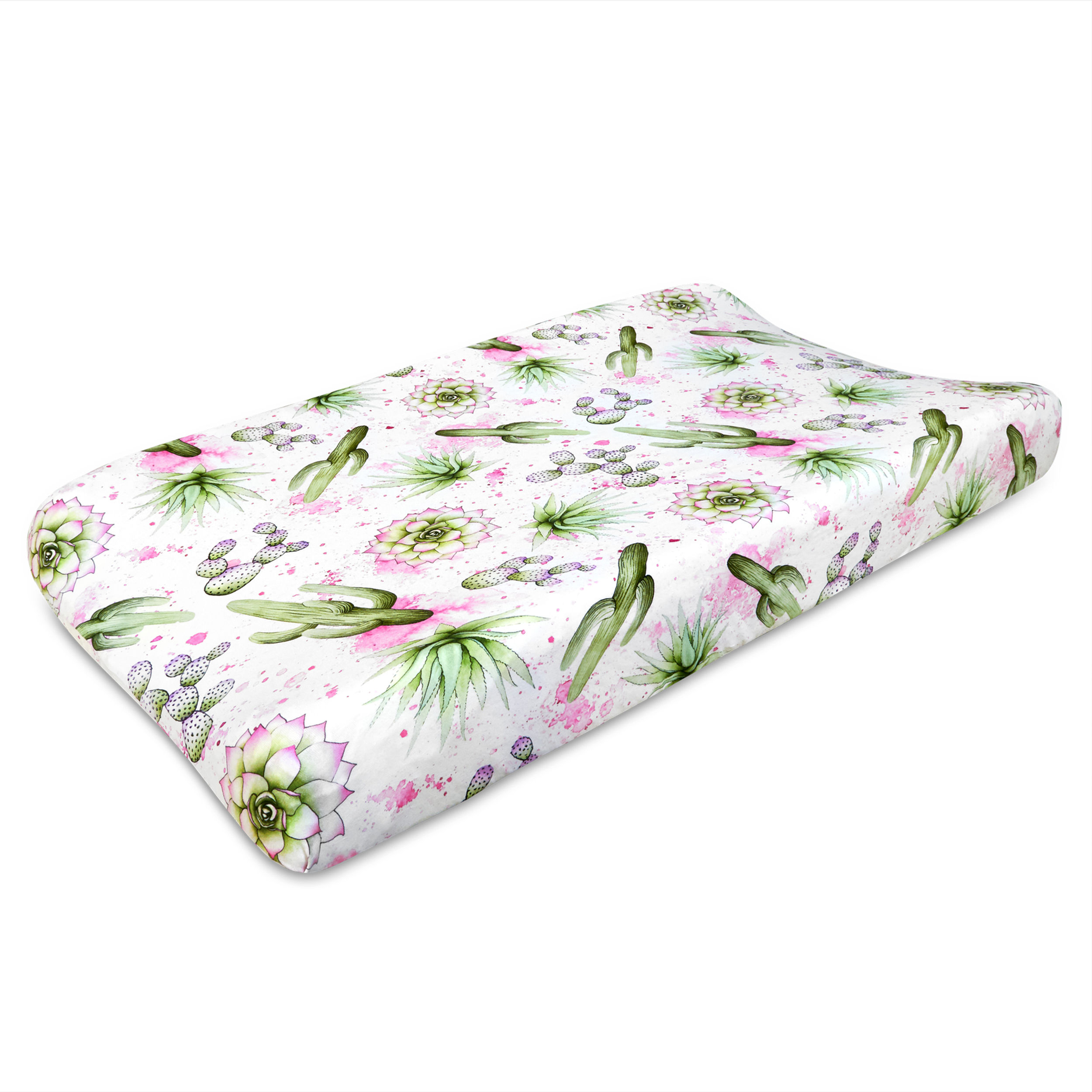 Cactus Changing Pad Cover