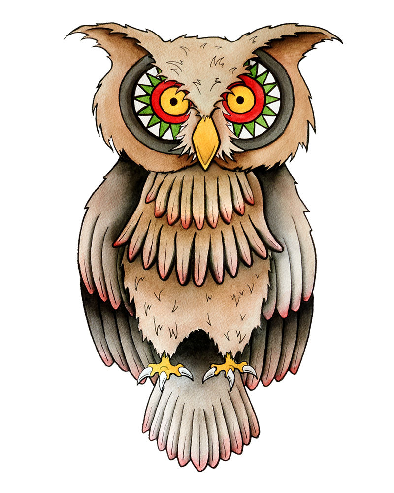 Thumbnail: Tattoo Nursery Art Prints