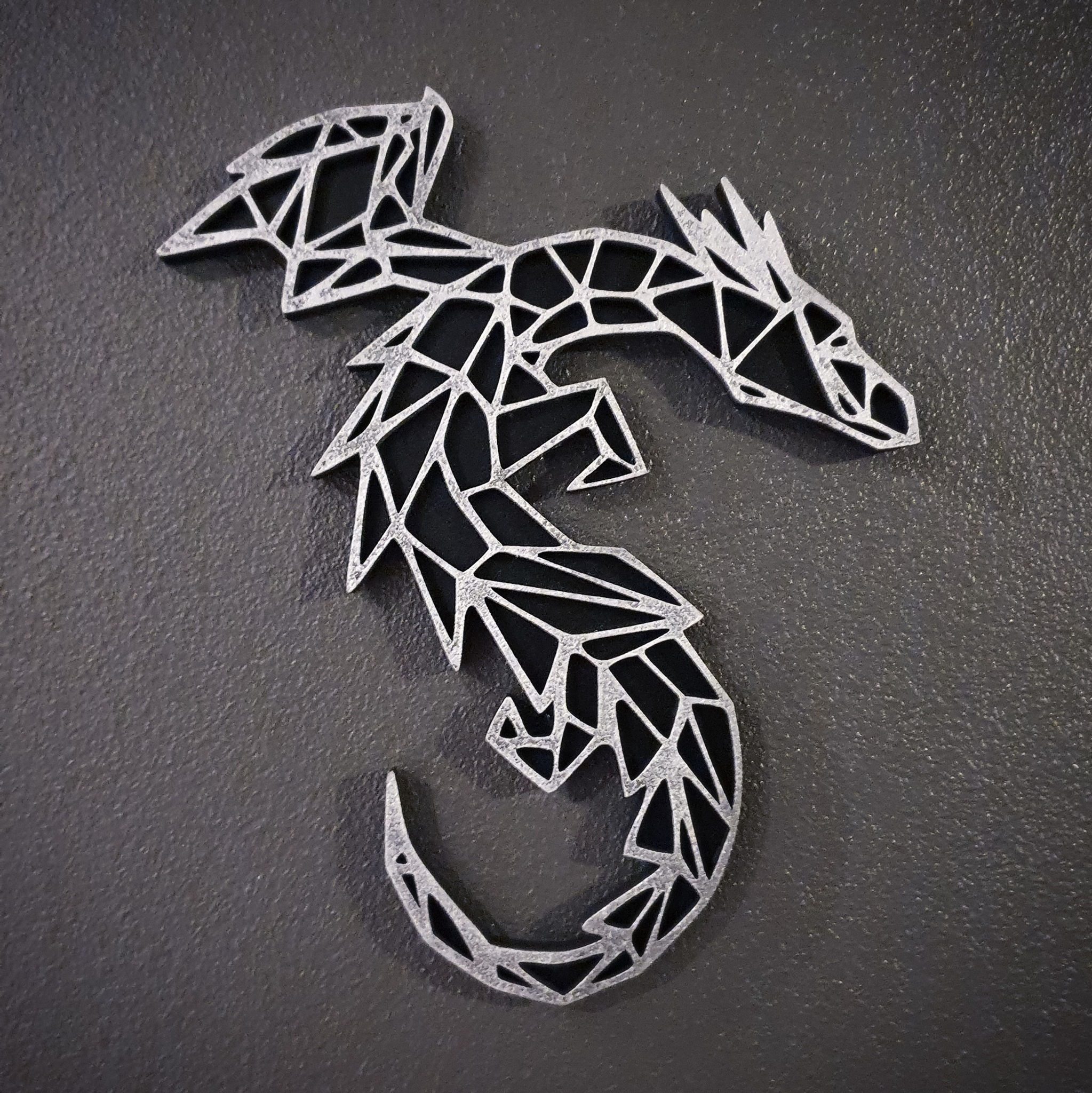 Geo Dragon Wall Art