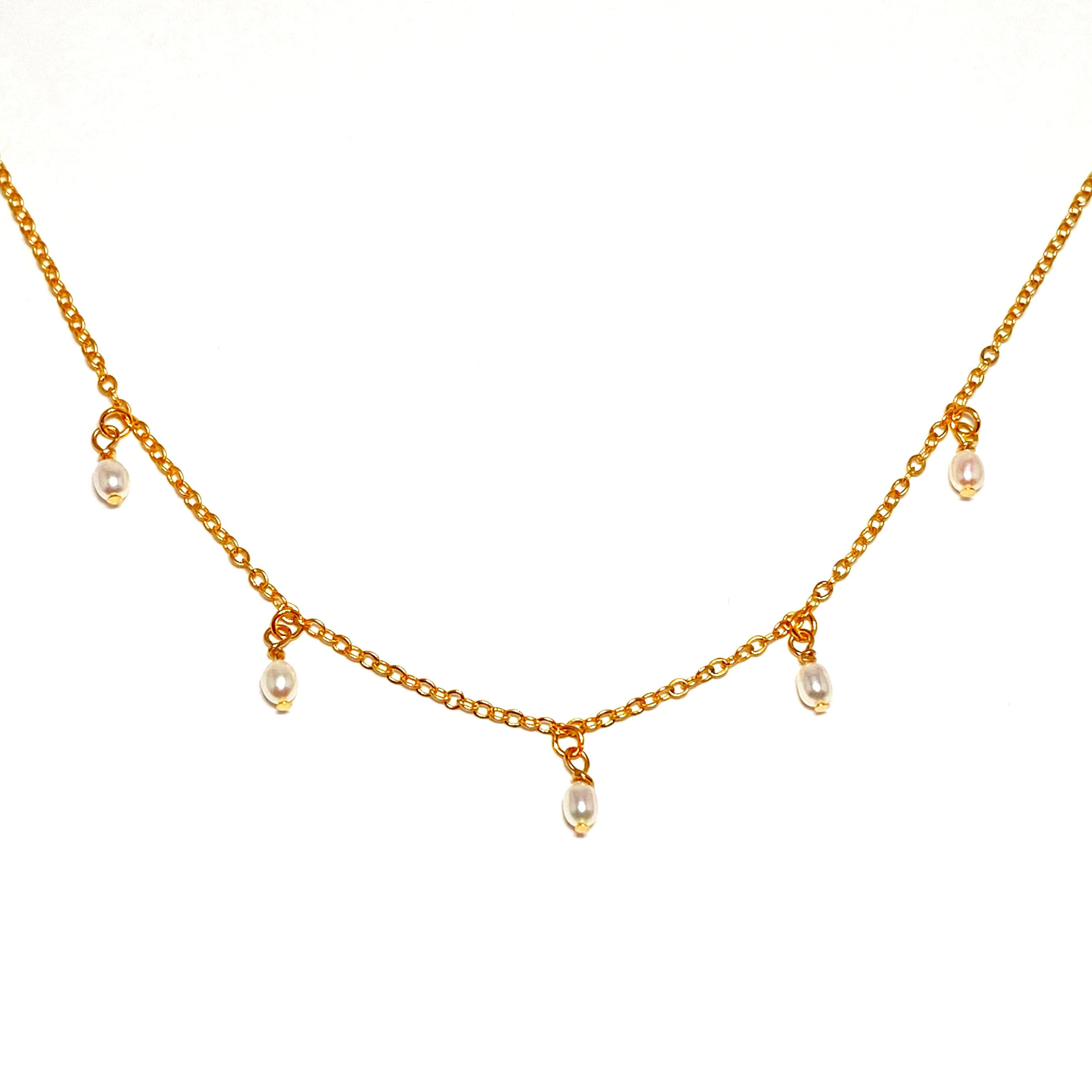 Freshwater Pearl Drop Necklace