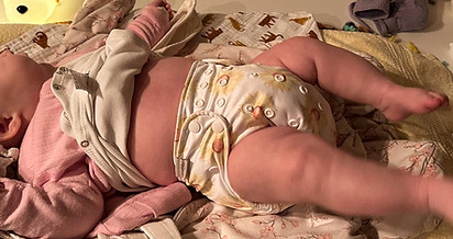 wasbare luier verschonen