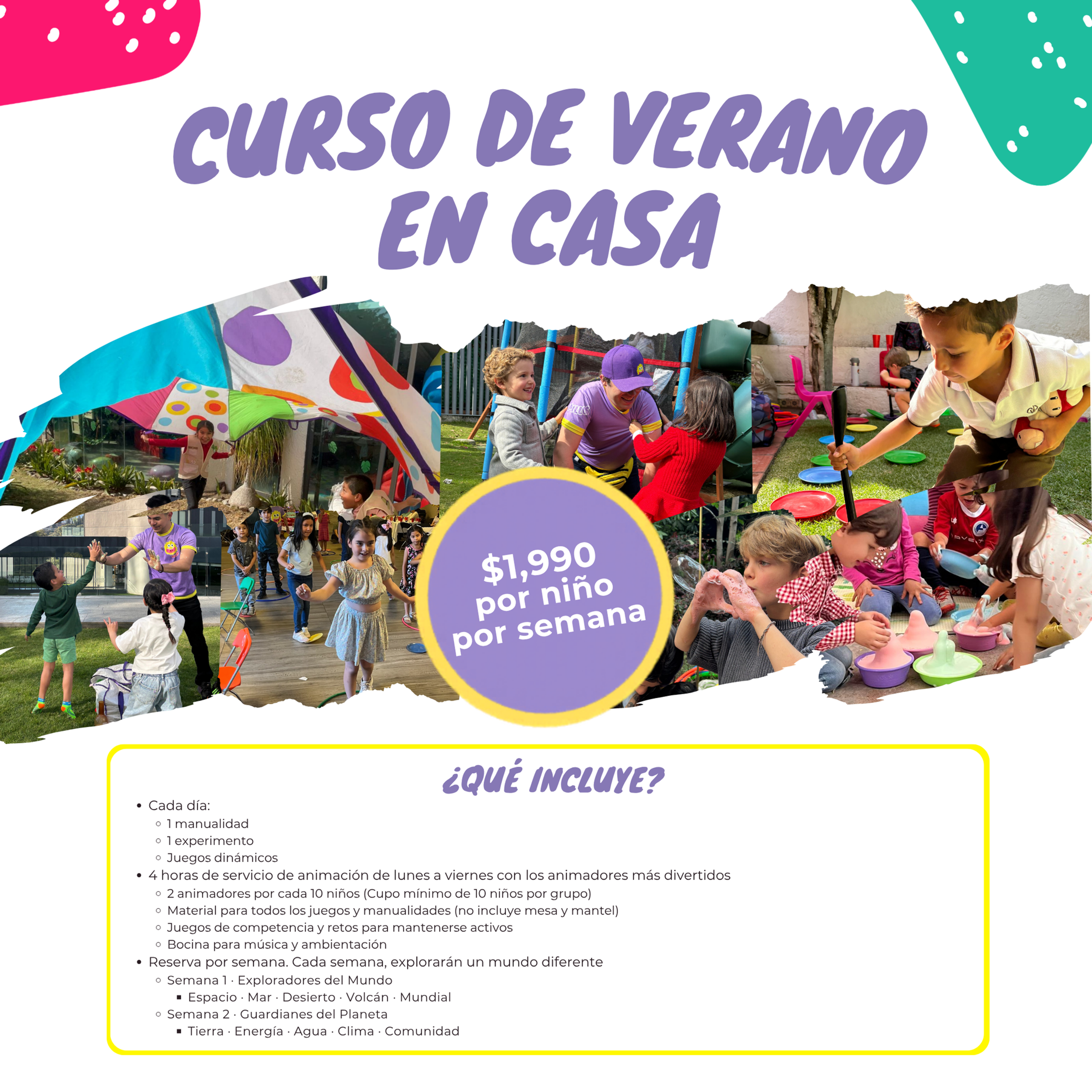 Curso de Verano en Casa