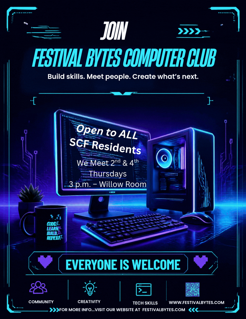 Computer Club Recruitment Flyer animated.gif