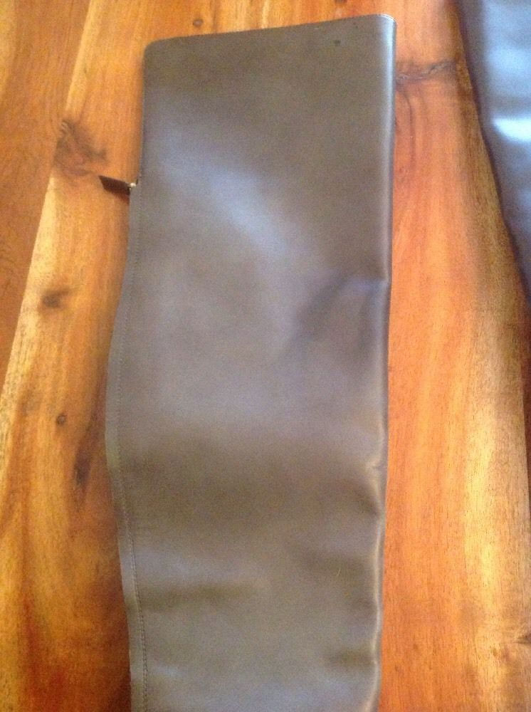Thumbnail: Givenchy Over The Knee Tall Boots Grey Leather Thigh New Uk 4 EU: 37 RRP £1235