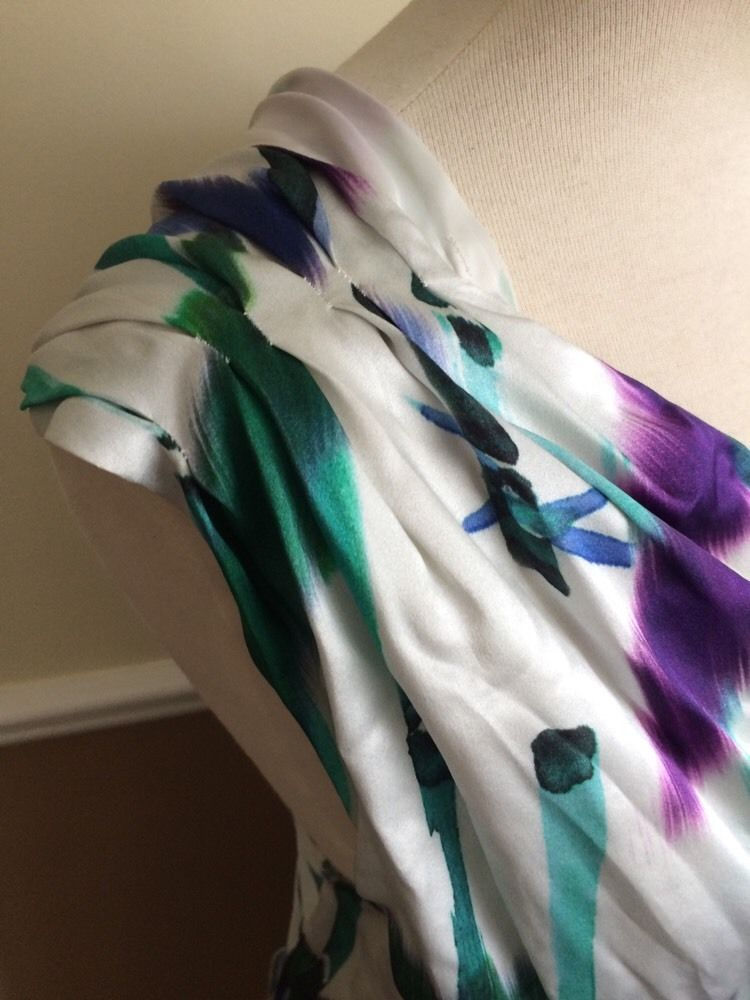 Thumbnail: hugo boss silk stretch cross back Evening Dress RRP: £300