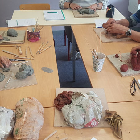 2ème intervention de notre Arthérapeute