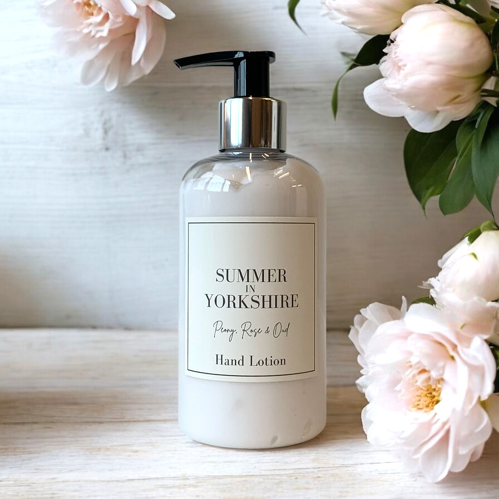 Summer in Yorkshire Hand Lotion 250ml - Peony, Rose and Oud