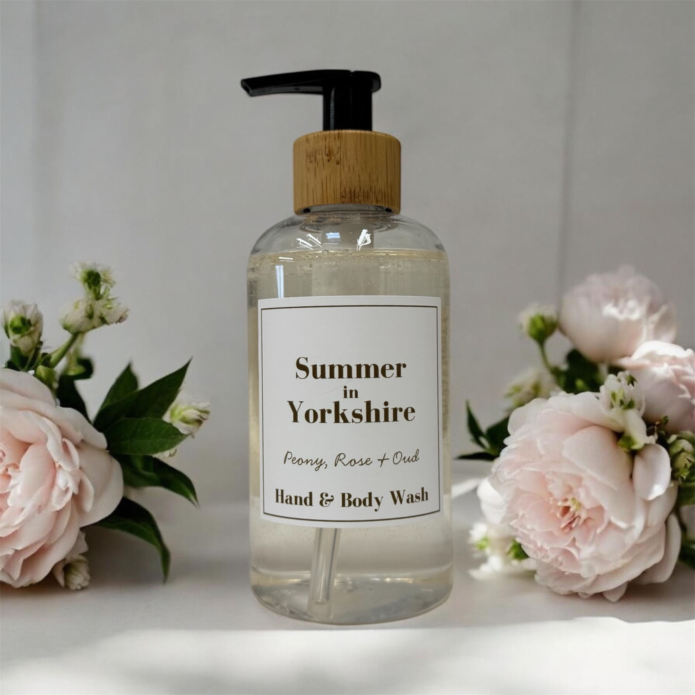 Summer in Yorkshire Hand Wash 250ml - Peony, Rose and Oud