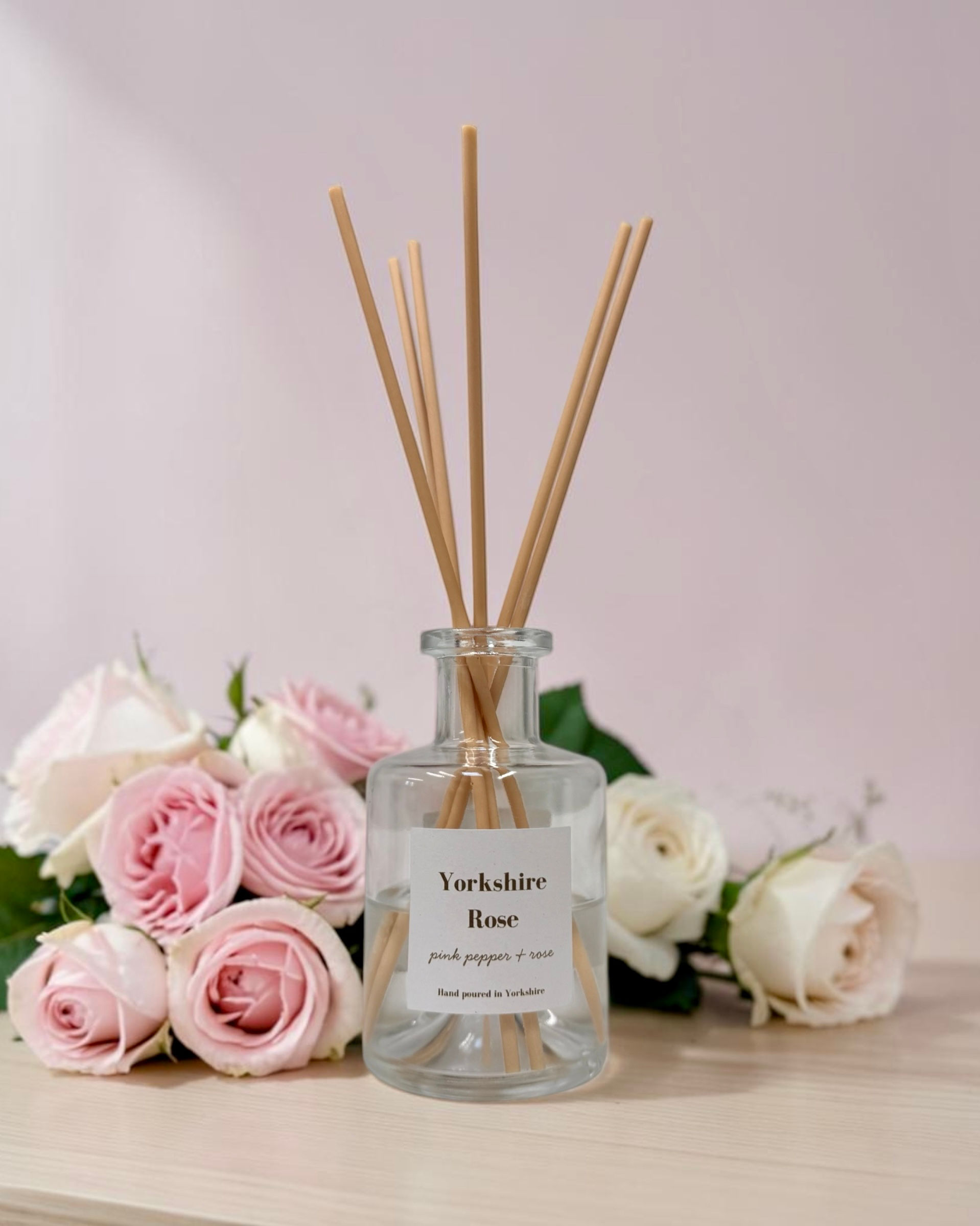 Yorkshire Rose - Pink Pepper and Rose Reed Diffuser 100ml