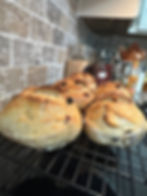 Blueberry Lemon Sourdough Boule