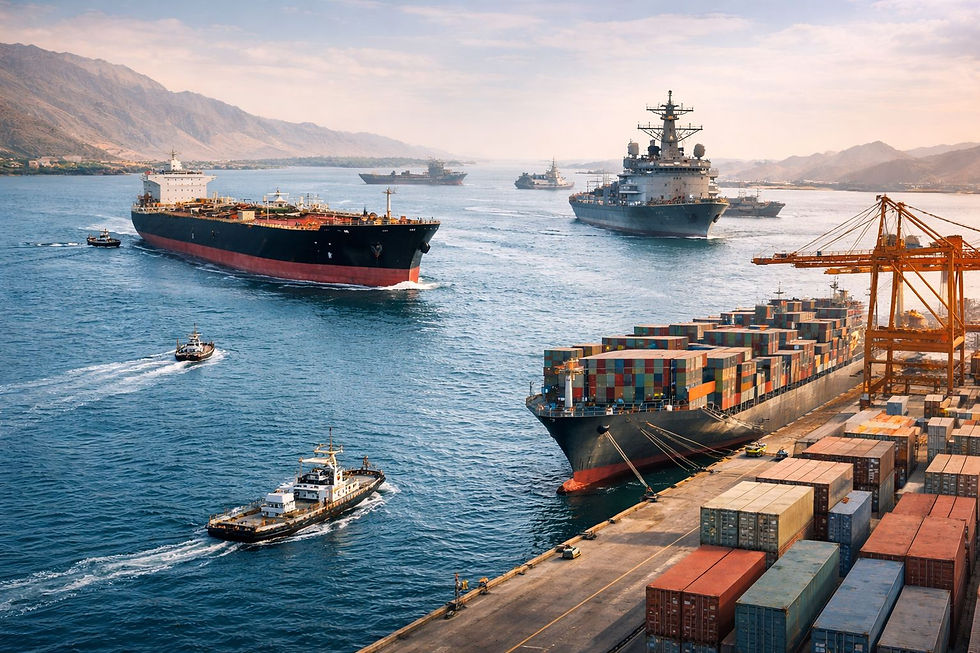 Delay and War Risk: Twin Pressures on Middle East Trade Routes and Global Consequences.