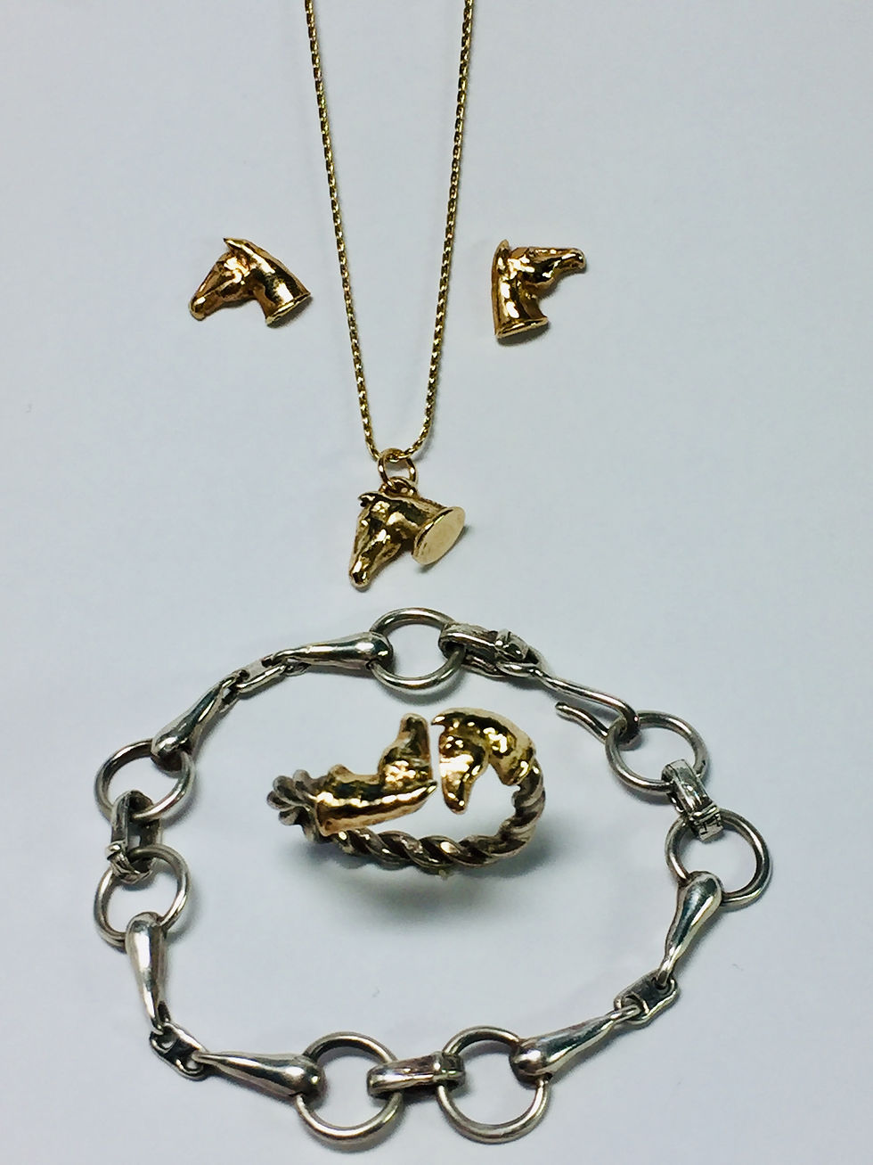 Thumbnail: Custom Horse Bit Bracelet 