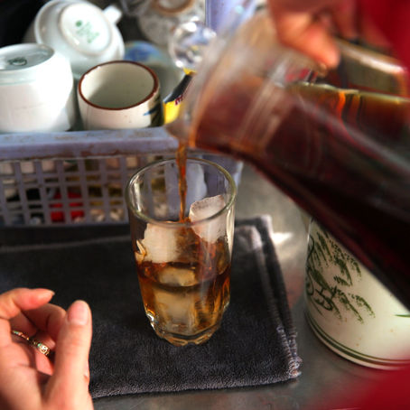 The script of podcast 'Tea on street'. 