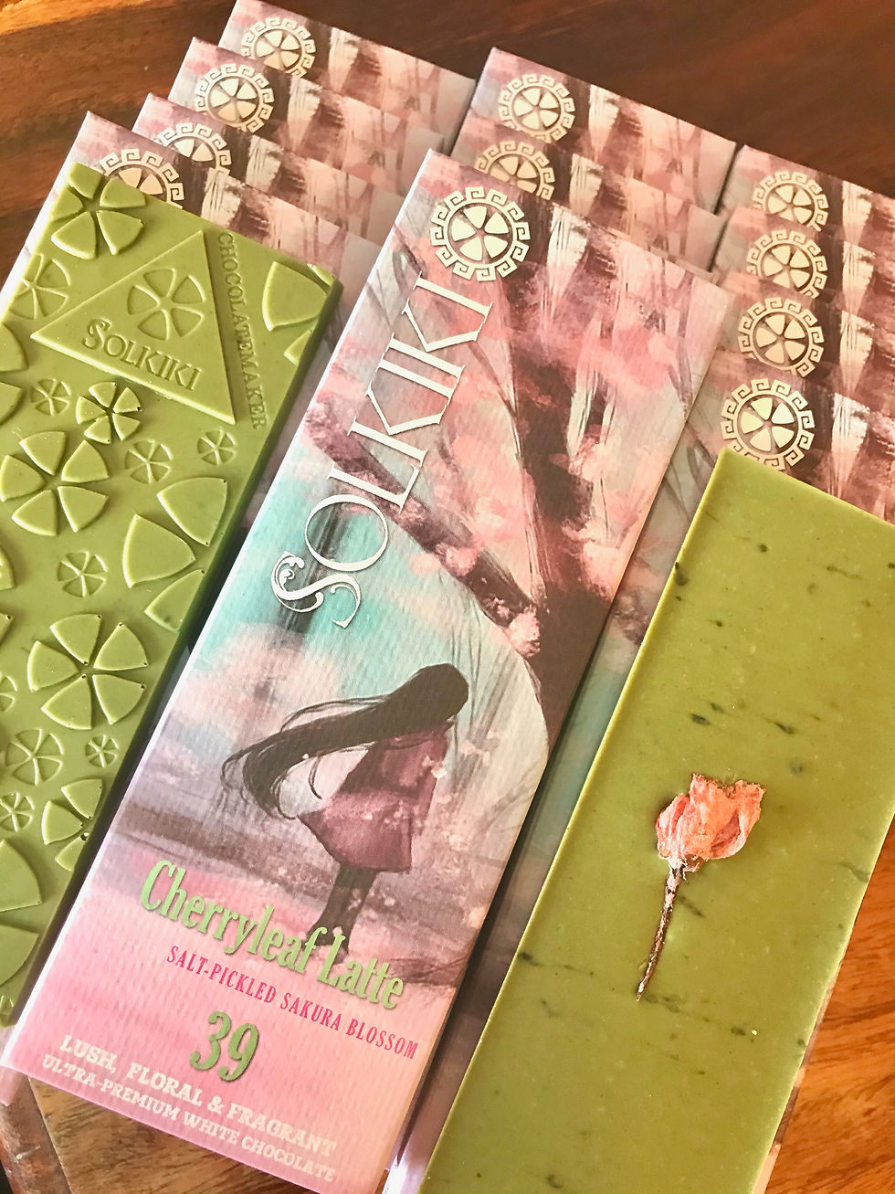 縮圖：Cherryleaf Latte - 39% White Chocolate