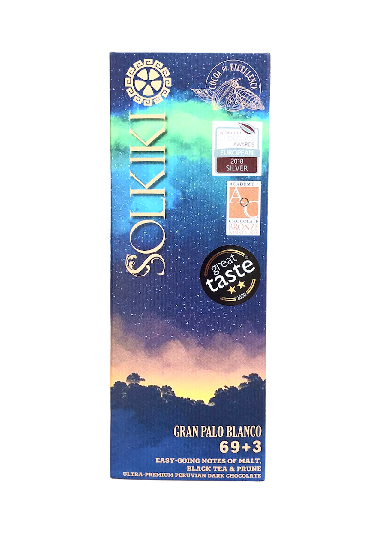 72% Gran Palo Blanco, Peru - Dark