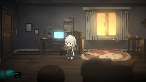 ALice's World item and equipment GIF – Player viewing and equipping items in ALice's World.