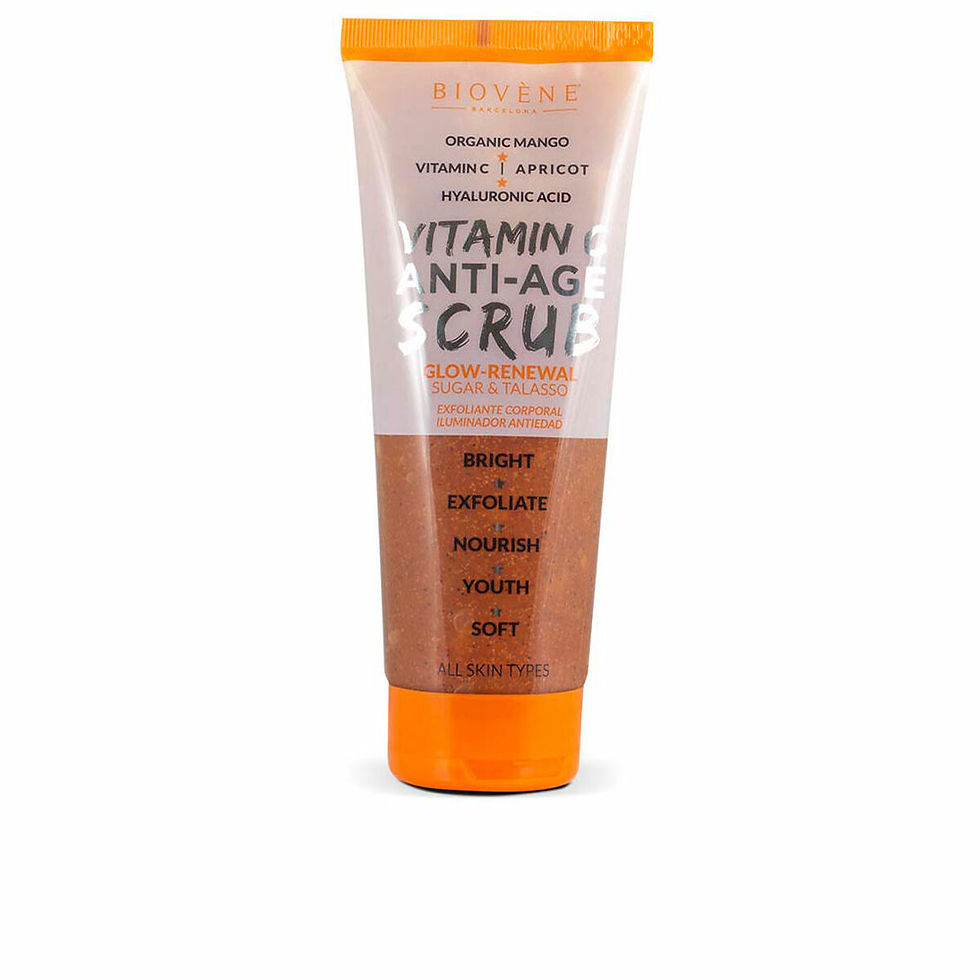 Gel Esfoliante Corpo Biovène Vitamin C Age Scrub Antietà Impugnatura Vitamina