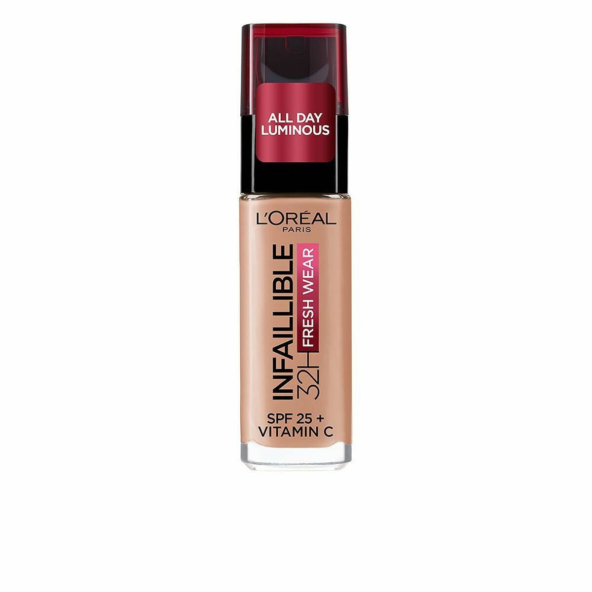 Base Cremosa per il Trucco L'Oreal Make Up Infalible Fresh Wear 160-lin rose