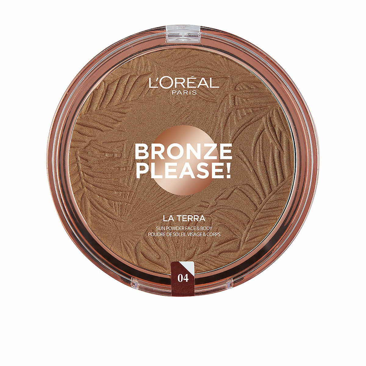 Polveri Compatte Abbronzanti L'Oreal Make Up Glam Bronze La Terra Nº 04