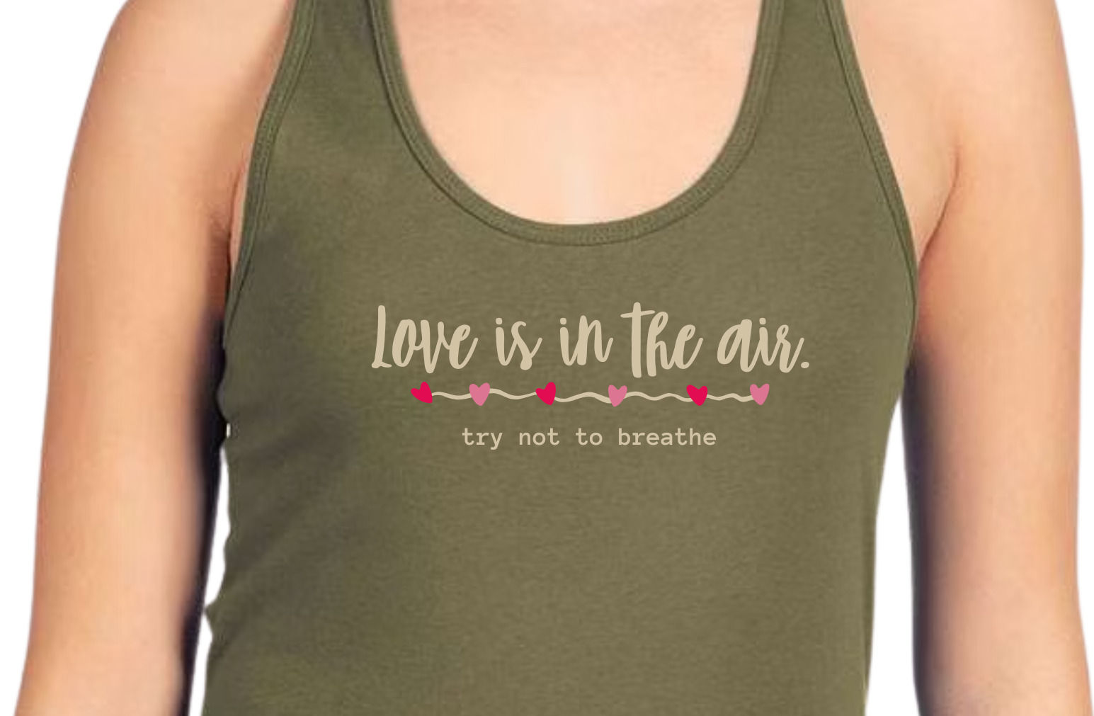 Love is in the air. Try not to breathe.