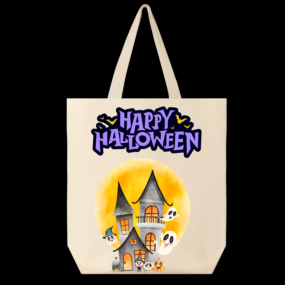 Thumbnail: Fabric Halloween Totes