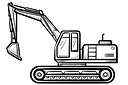 Excavator for hire