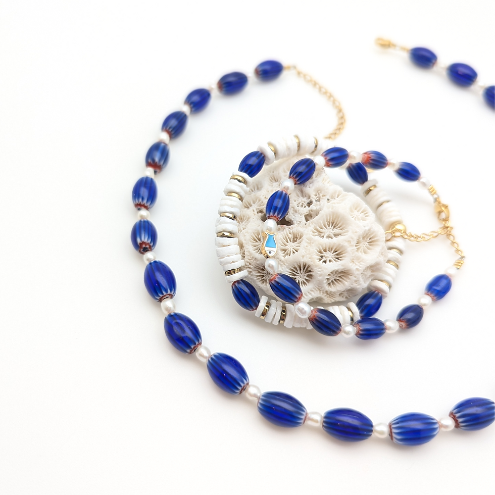 Miniature : Bracelet coquillage Coralia