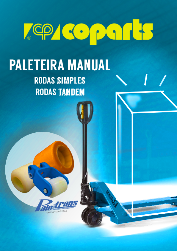 COPARTS PALETEIRA MANUAL RODAS SIMPLES R