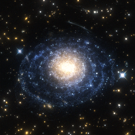 Milky Way Art GIF by xponentialdesign.gif