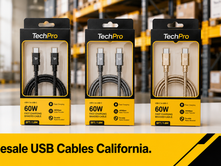 Wholesale USB Cables California: A Sourcing Guide for Retail Buyers