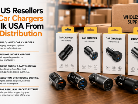 Why US Resellers Buy Car Chargers in Bulk USA From Rite Distribution