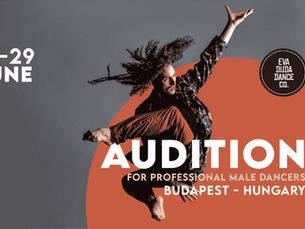 Eva Duda Dance Company Is Seeking Male Contemporary Dancers