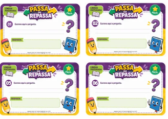 Miniatura: ⭐ Passa ou Repassa Educativo – Jogo Pedagógico de Alfabetização e Matemática