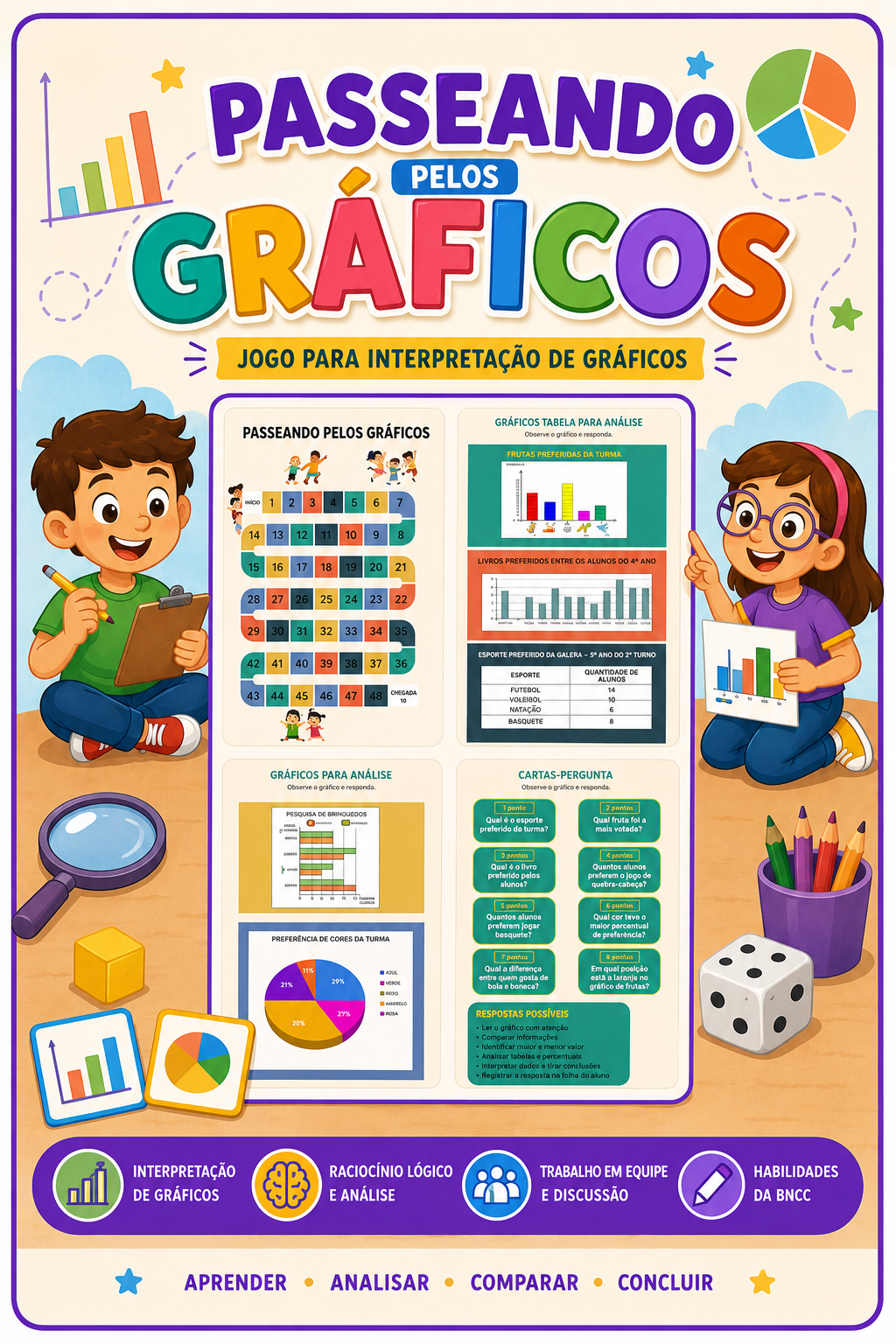 Jogo Passeando pelos Gráficos