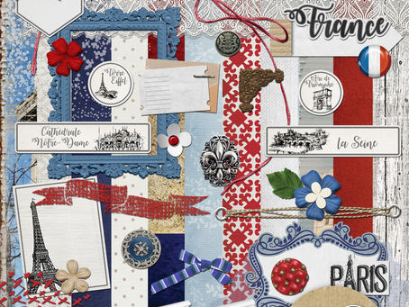 Mickey Kingdom Digital Scrapbook Kit 