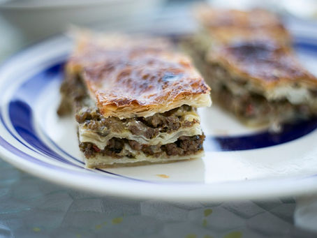 Recipe: Lamb and Caramelized Onion Pastry Squares 