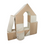 Thumbnail: 11 Piece Castle Block Sets - Beige & White