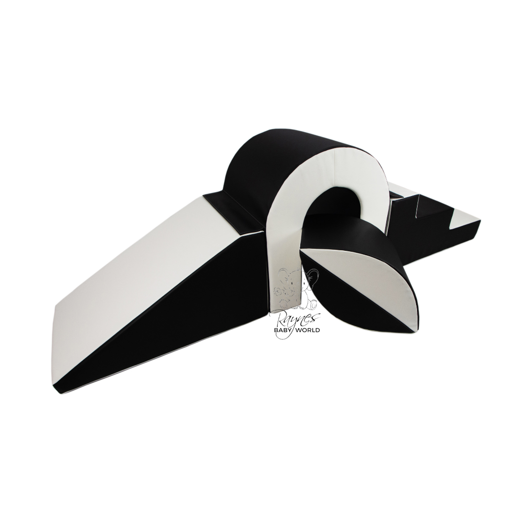 Step & Slide (Arched) - Black & White