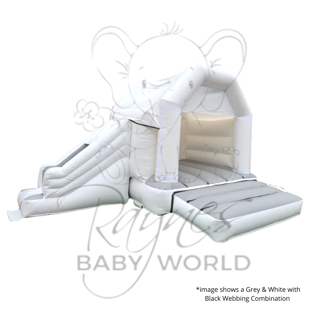 A Frame - 17ft x 15ft - Slide Combi Bouncy Castle