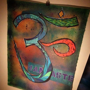 Yoga art series in the Making..jpg